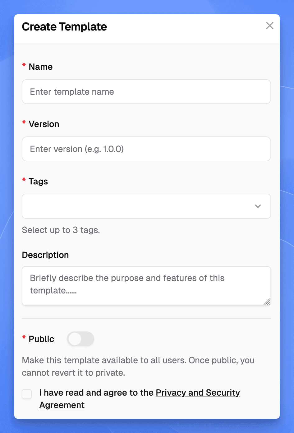 Sealos DevBox Runtime Environment interface showing template selection entry points