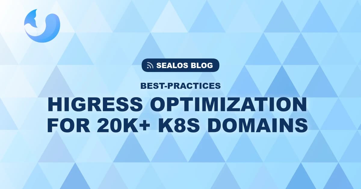 From Minutes to Seconds: How Sealos Conquered the 20,000-Domain Gateway Challenge