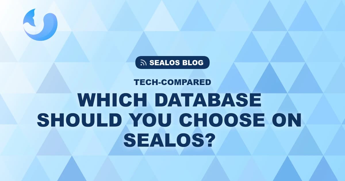 The Ultimate Database Guide for Sealos: Which Database Should You Choose in 2025?