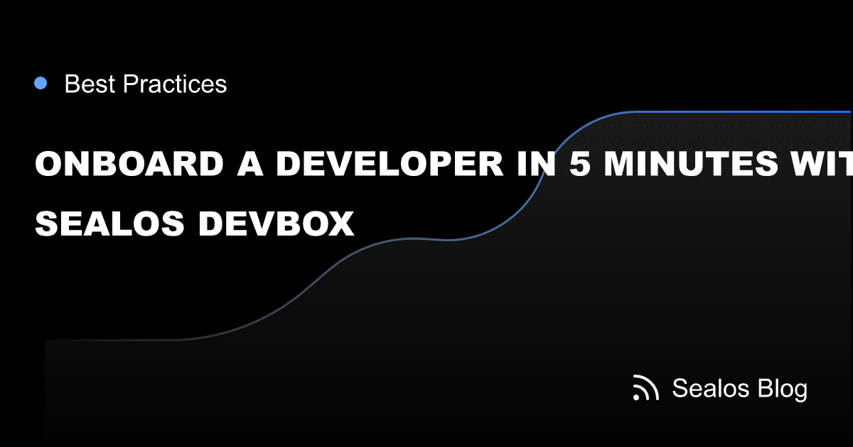 How to Onboard a New Developer in Under 5 Minutes with Sealos DevBox ...