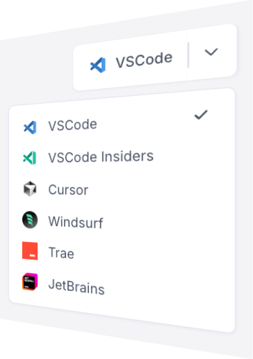 Code and build in your favorite code editor