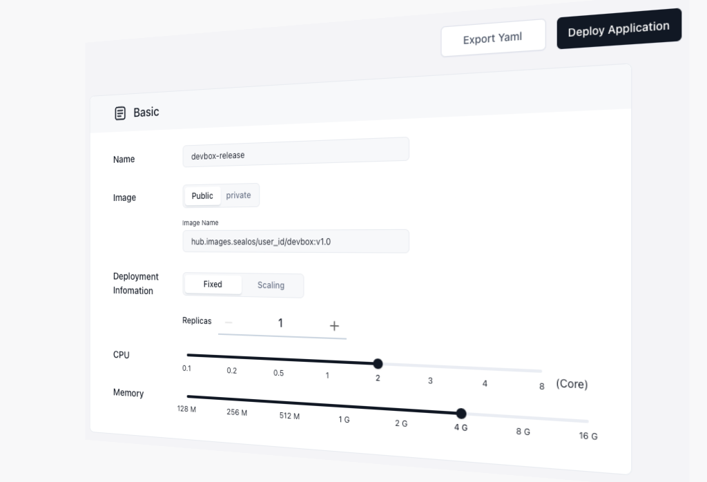 Deploy to production seamlessly with auto-scaling